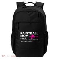 Funny Paintball Mom Definition Paintballing Gift Backpack thumb 0