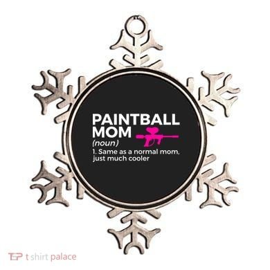 Funny Paintball Mom Definition Paintballing Gift Ornament
