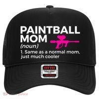 Funny Paintball Mom Definition Paintballing Gift Hat thumb 0