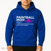 Funny Paintball Mom Definition Paintballing Gift Hoodie thumb 2