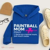 Funny Paintball Mom Definition Paintballing Gift Hoodie thumb 4