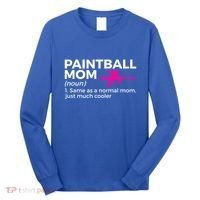 Funny Paintball Mom Definition Paintballing Gift Long Sleeve Shirt thumb 0