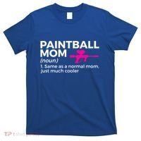 Funny Paintball Mom Definition Paintballing Gift T-Shirt thumb 0
