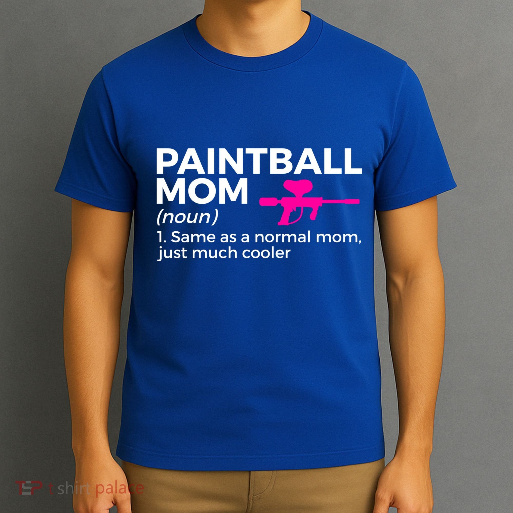 Funny Paintball Mom Definition Paintballing Gift T-Shirt
