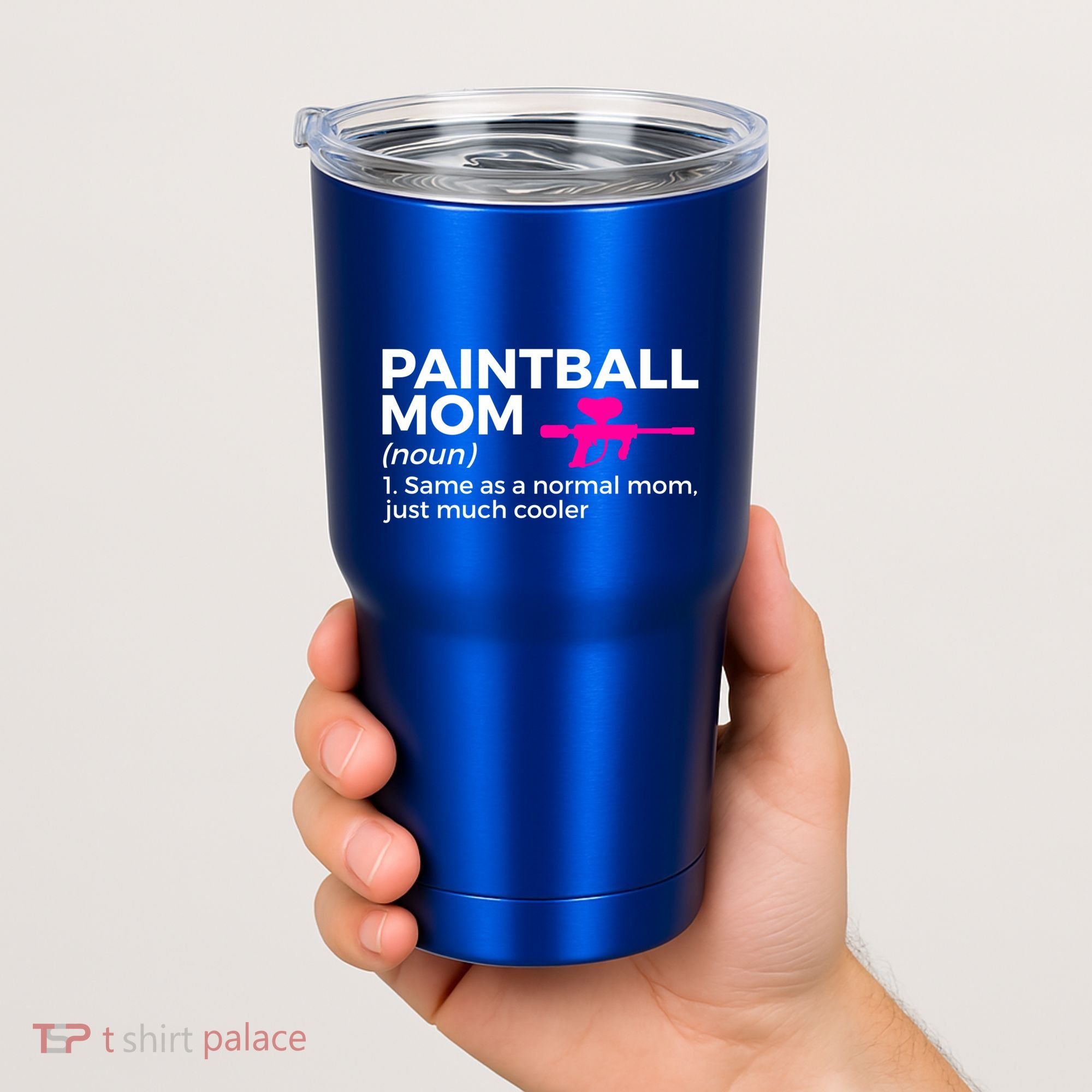 Funny Paintball Mom Definition Paintballing Gift Tumbler