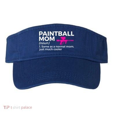 Funny Paintball Mom Definition Paintballing Gift Visor