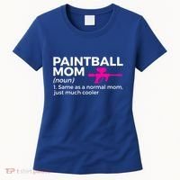 Funny Paintball Mom Definition Paintballing Gift Women's T-Shirt thumb 0