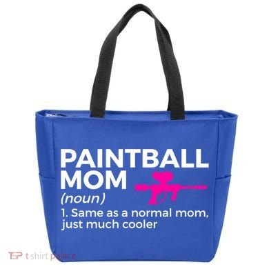 Funny Paintball Mom Definition Paintballing Gift Tote Bag