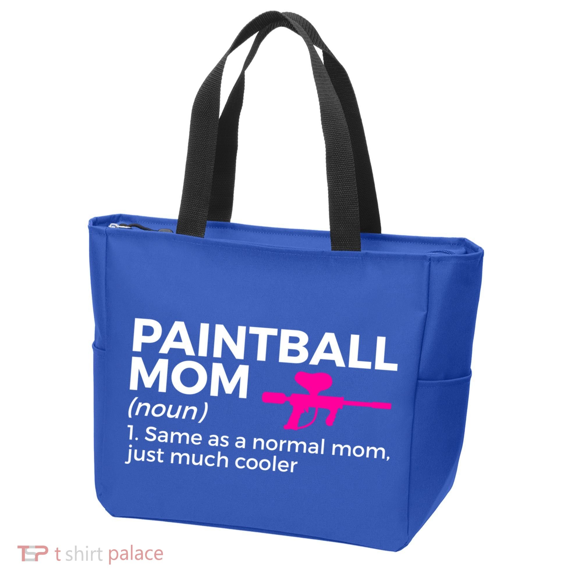 Funny Paintball Mom Definition Paintballing Gift Tote Bag