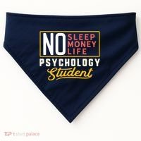 Funny Psychology Major Student Graduation Gift College USA-Made Doggie Bandana thumb 0