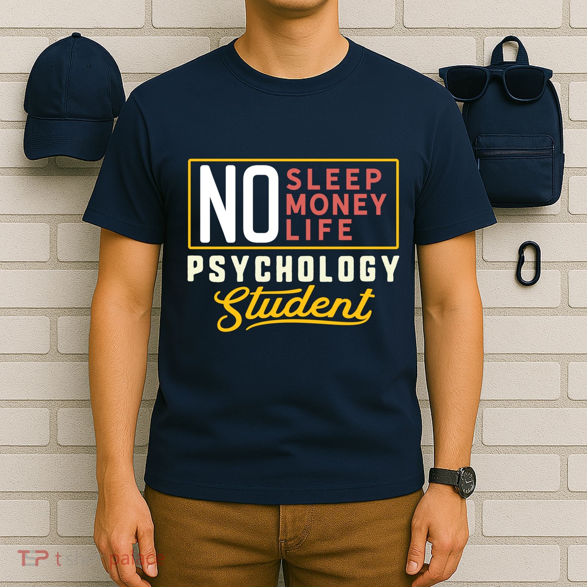 Funny Psychology Major Student Graduation Gift College T-Shirt