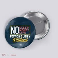 Funny Psychology Major Student Graduation Gift College Button thumb 0