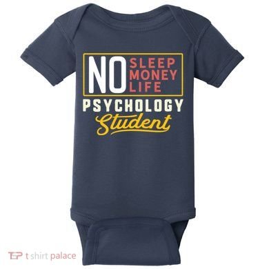 Funny Psychology Major Student Graduation Gift College Baby Bodysuit
