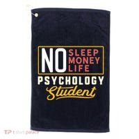 Funny Psychology Major Student Graduation Gift College Golf Towel thumb 0