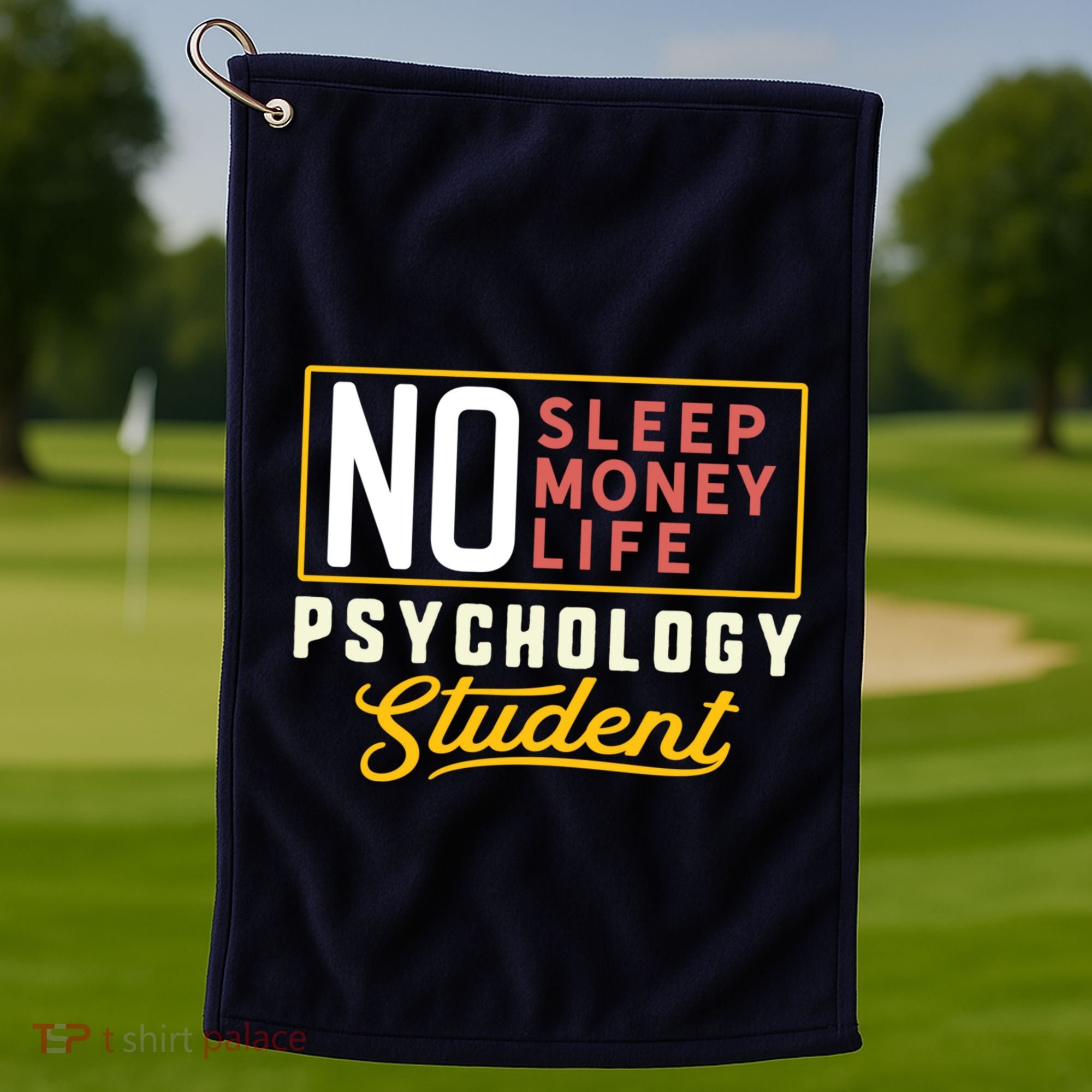 Funny Psychology Major Student Graduation Gift College Golf Towel