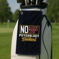 Funny Psychology Major Student Graduation Gift College Golf Towel thumb 2