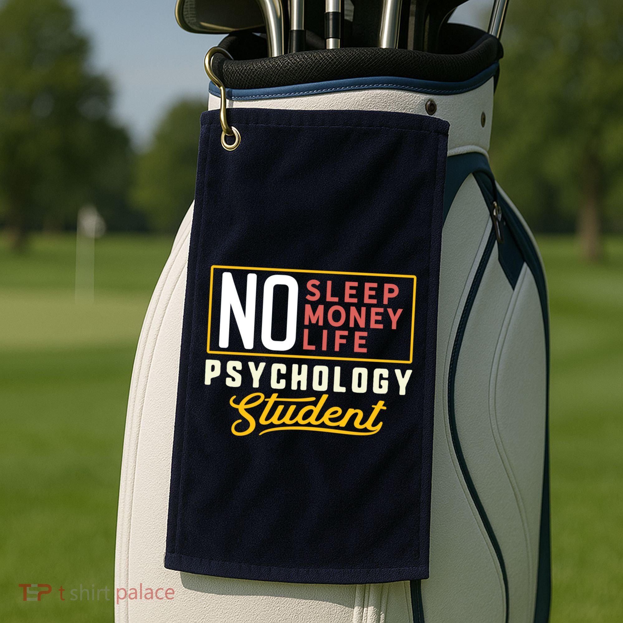 Funny Psychology Major Student Graduation Gift College Golf Towel