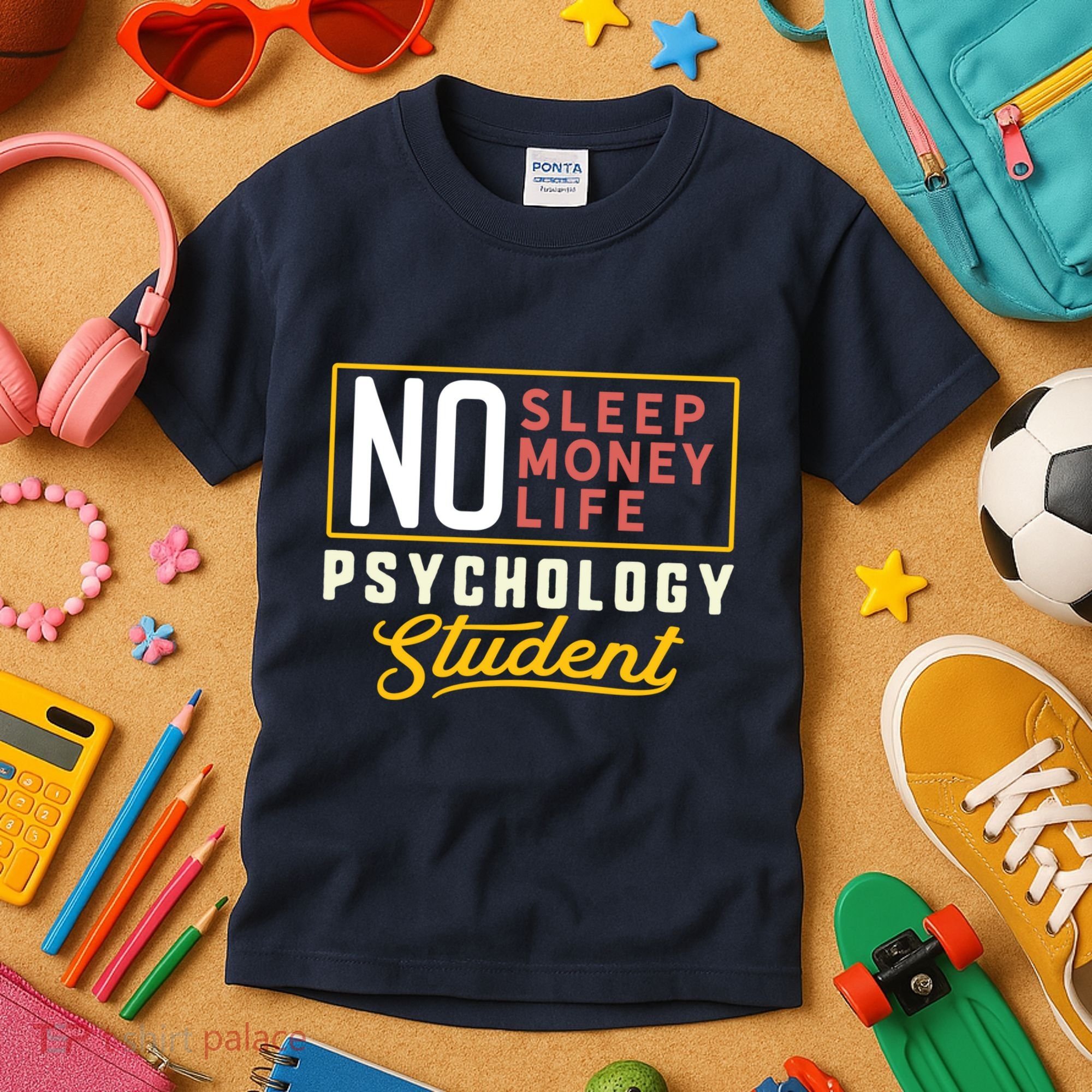 Funny Psychology Major Student Graduation Gift College Kids T-Shirt