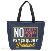 Funny Psychology Major Student Graduation Gift College Tote Bag thumb 0