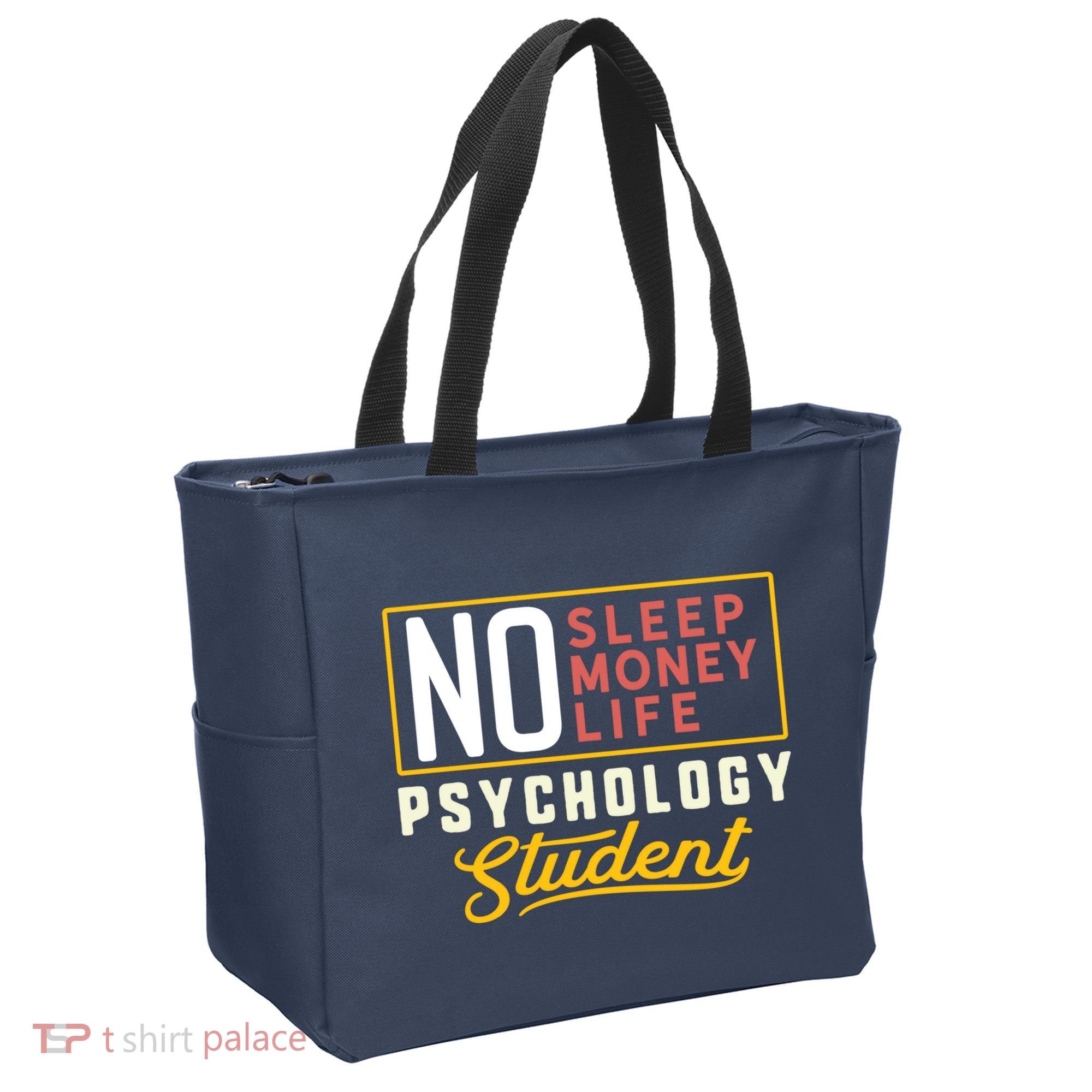 Funny Psychology Major Student Graduation Gift College Tote Bag