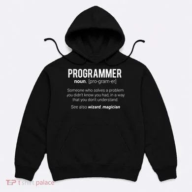 Funny Programmer Meaning Design Programmer Noun Defintion Hoodie