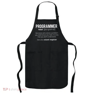 Funny Programmer Meaning Design Programmer Noun Defintion Apron