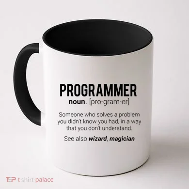 Funny Programmer Meaning Design Programmer Noun Defintion Coffee Mug