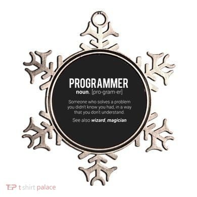 Funny Programmer Meaning Design Programmer Noun Defintion Ornament