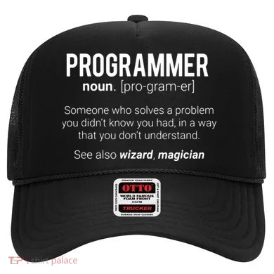 Funny Programmer Meaning Design Programmer Noun Defintion Hat