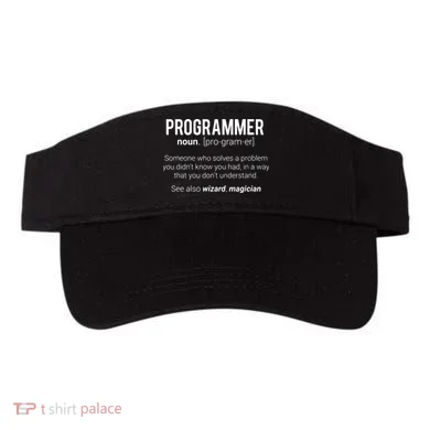 Funny Programmer Meaning Design Programmer Noun Defintion Visor