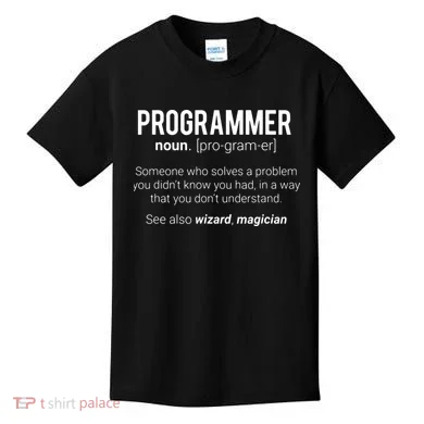 Funny Programmer Meaning Design Programmer Noun Defintion Kids T-Shirt