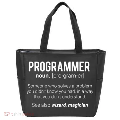 Funny Programmer Meaning Design Programmer Noun Defintion Tote Bag