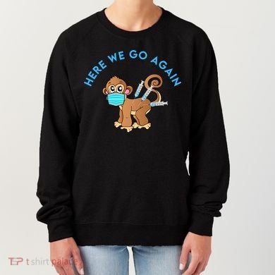 Funny Monkeypox Virus Women's Sweatshirt