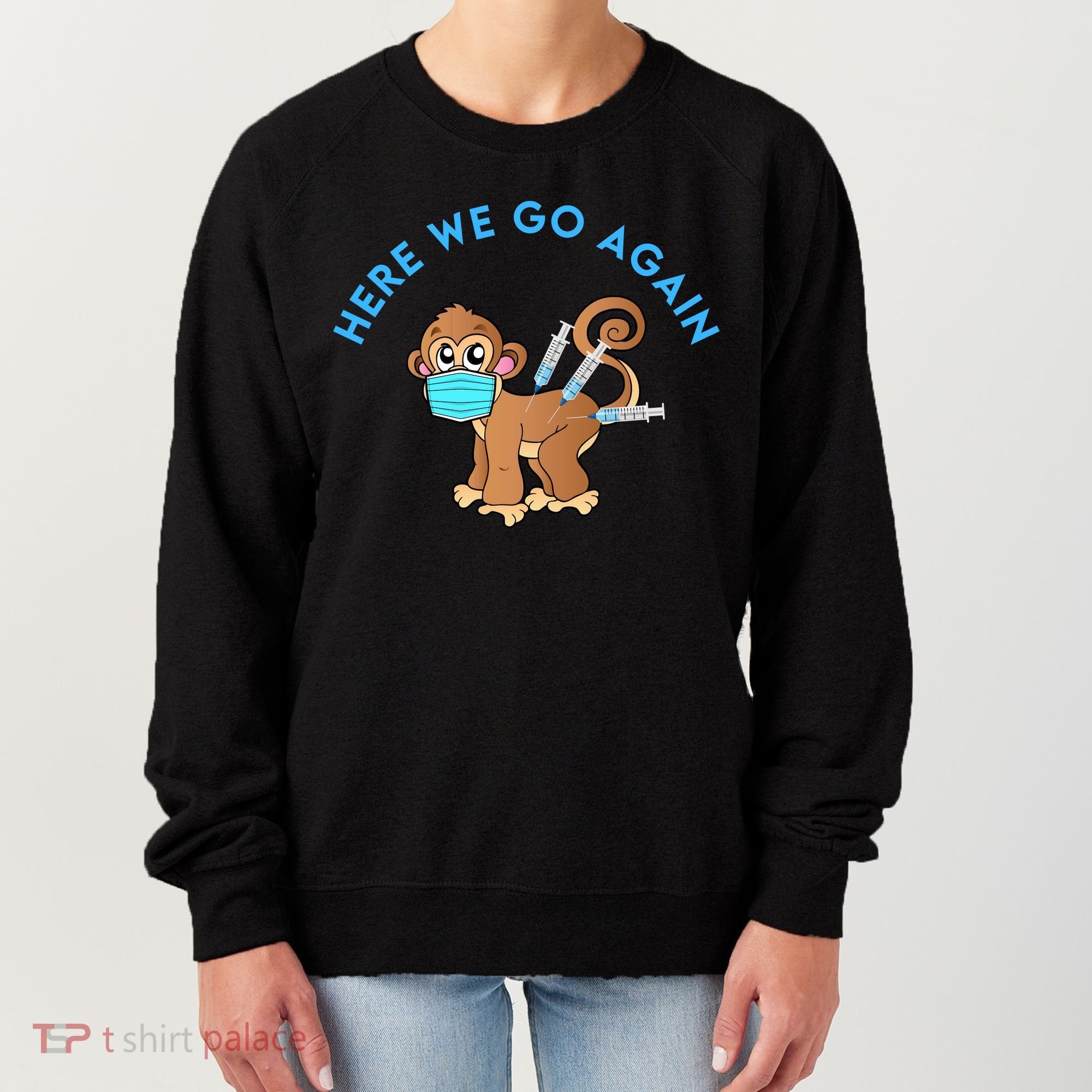 Funny Monkeypox Virus Women's Sweatshirt