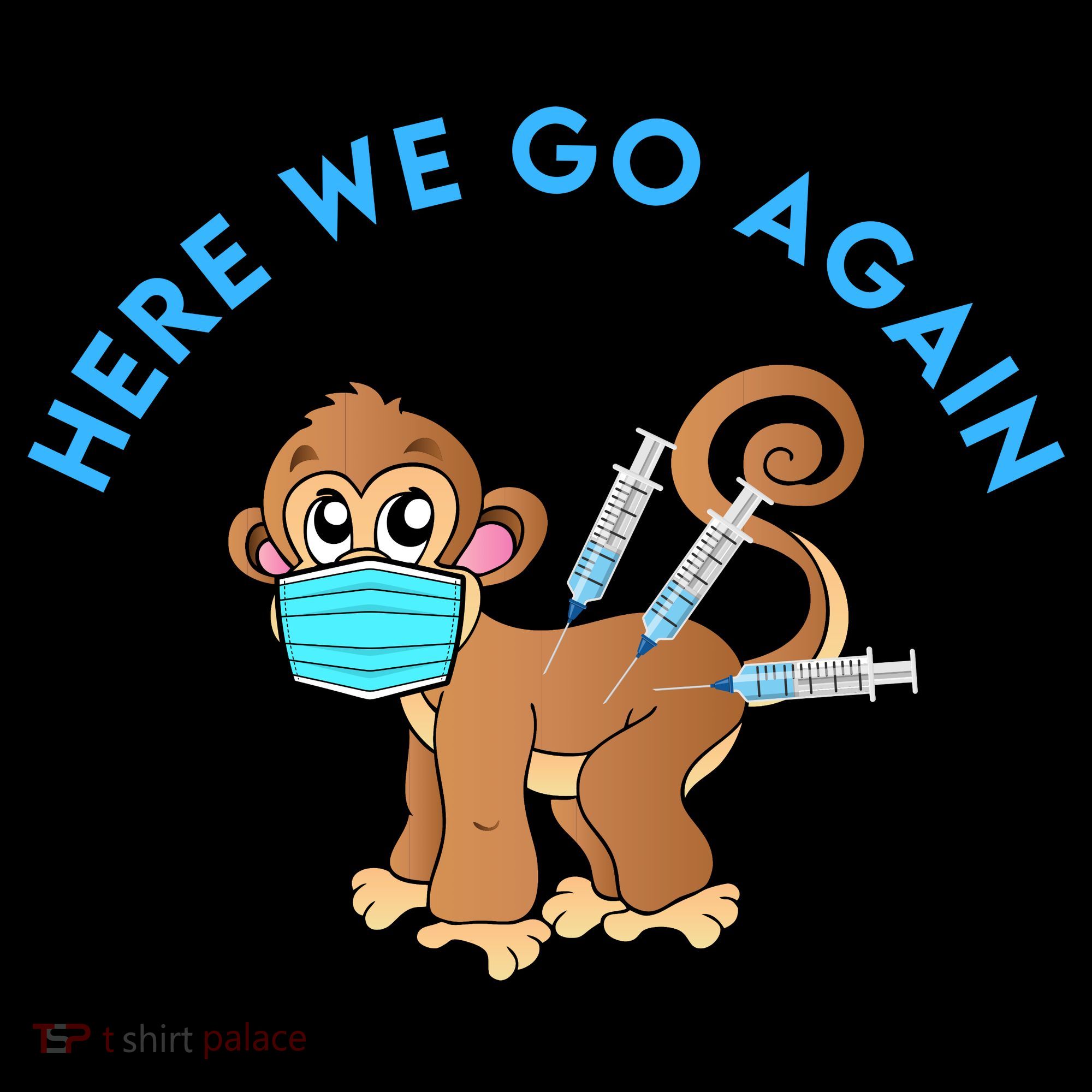 Funny Monkeypox Virus Doggie Tank