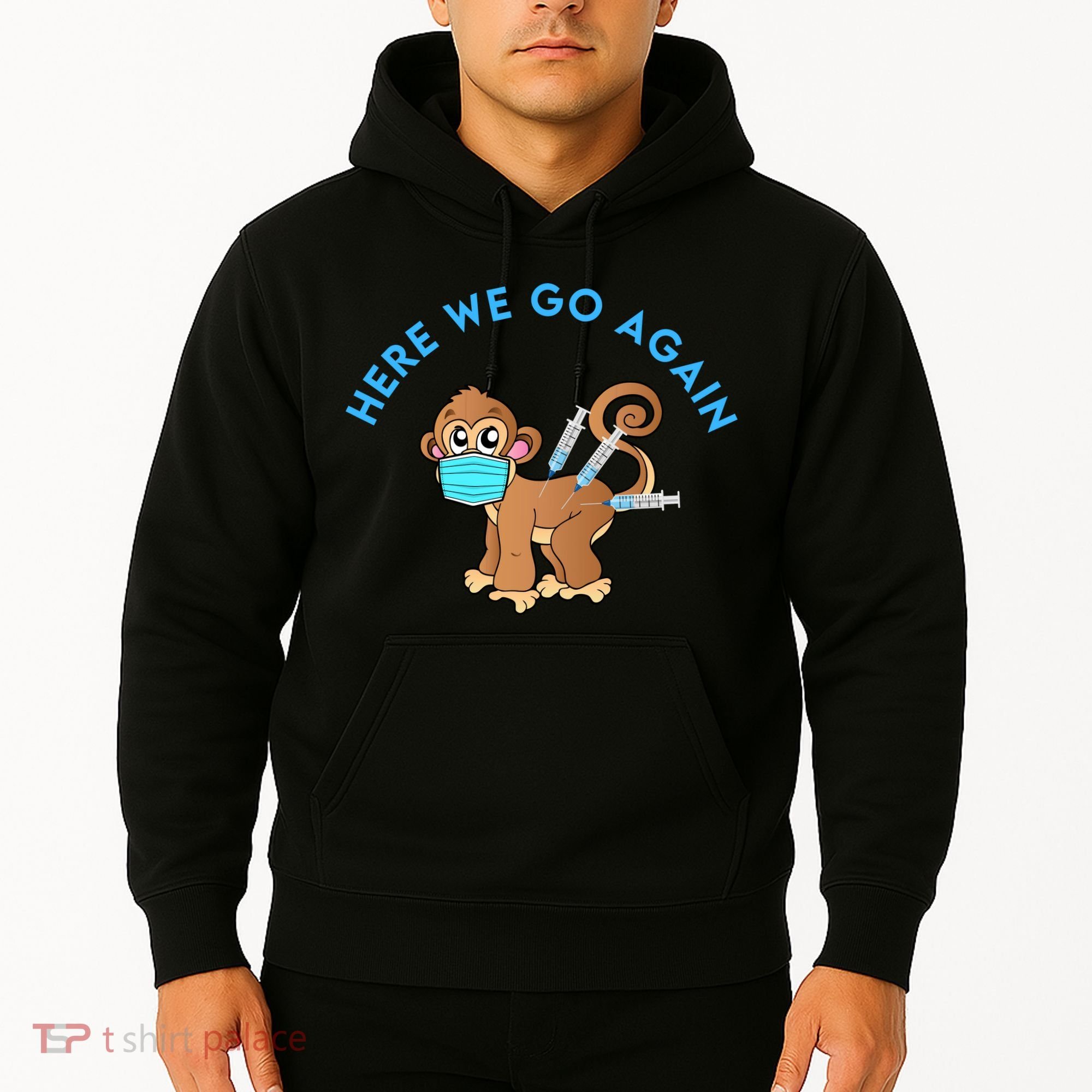 Funny Monkeypox Virus Hoodie