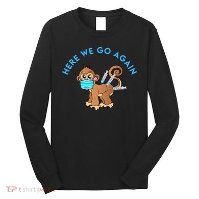 Funny Monkeypox Virus Long Sleeve Shirt