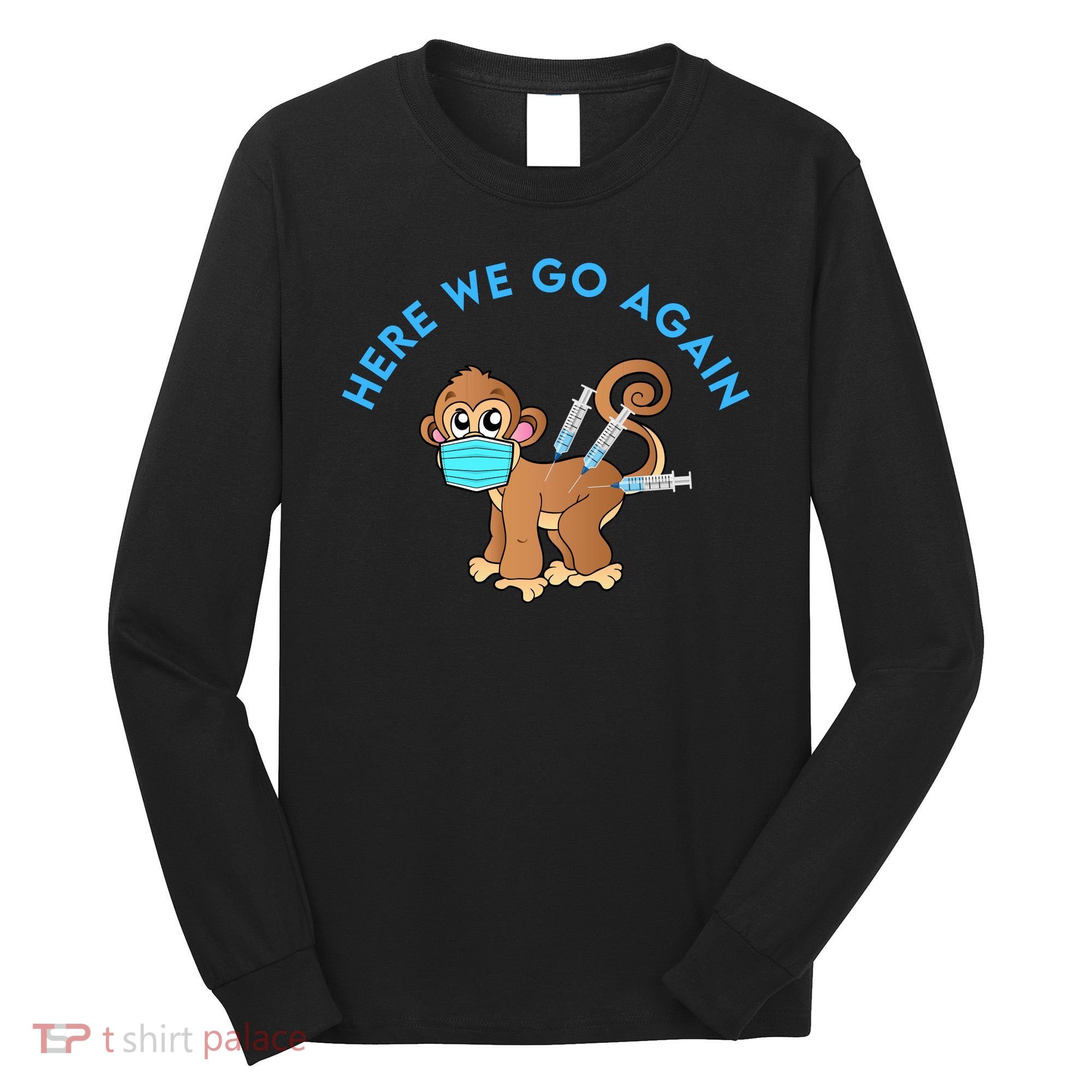 Funny Monkeypox Virus Long Sleeve Shirt