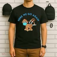 Funny Monkeypox Virus T-Shirt thumb 6