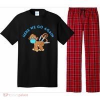 Funny Monkeypox Virus Pajama Set thumb 0