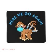 Funny Monkeypox Virus Mousepad thumb 0