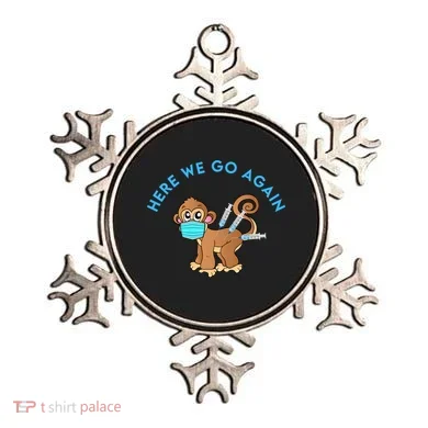 Funny Monkeypox Virus Ornament