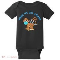 Funny Monkeypox Virus Baby Bodysuit thumb 0