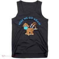 Funny Monkeypox Virus Tank Top thumb 0