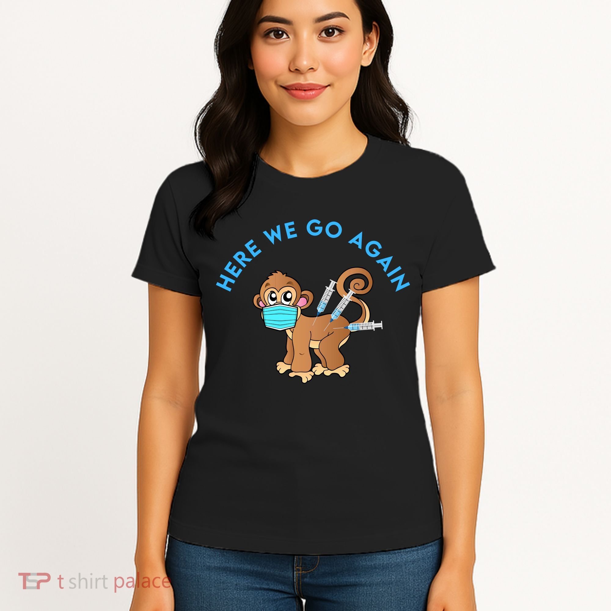 Funny Monkeypox Virus Women's T-Shirt