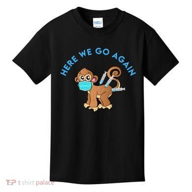 Funny Monkeypox Virus Kids T-Shirt