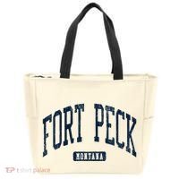 Fort Peck Montana Mt Style Blue Tote Bag thumb 0