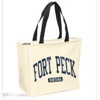 Fort Peck Montana Mt Style Blue Tote Bag thumb 2