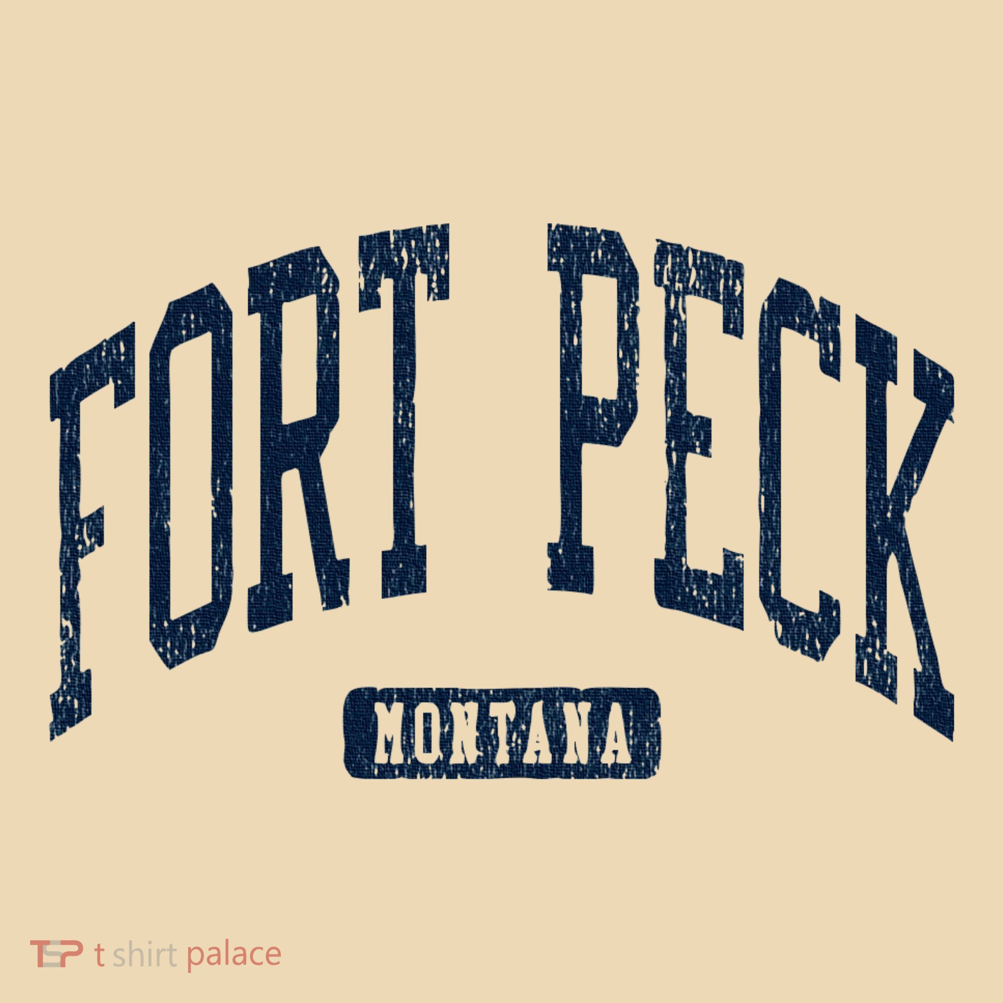 Fort Peck Montana Mt Style Blue Tote Bag