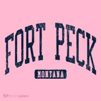 Fort Peck Montana Mt Style Blue Coaster thumb 2
